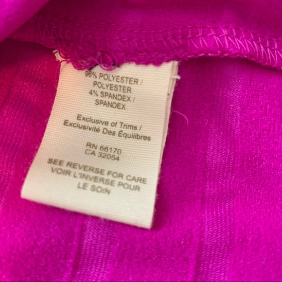 NWOT Free People magenta mini ruffle skirt - Picture 5 of 7